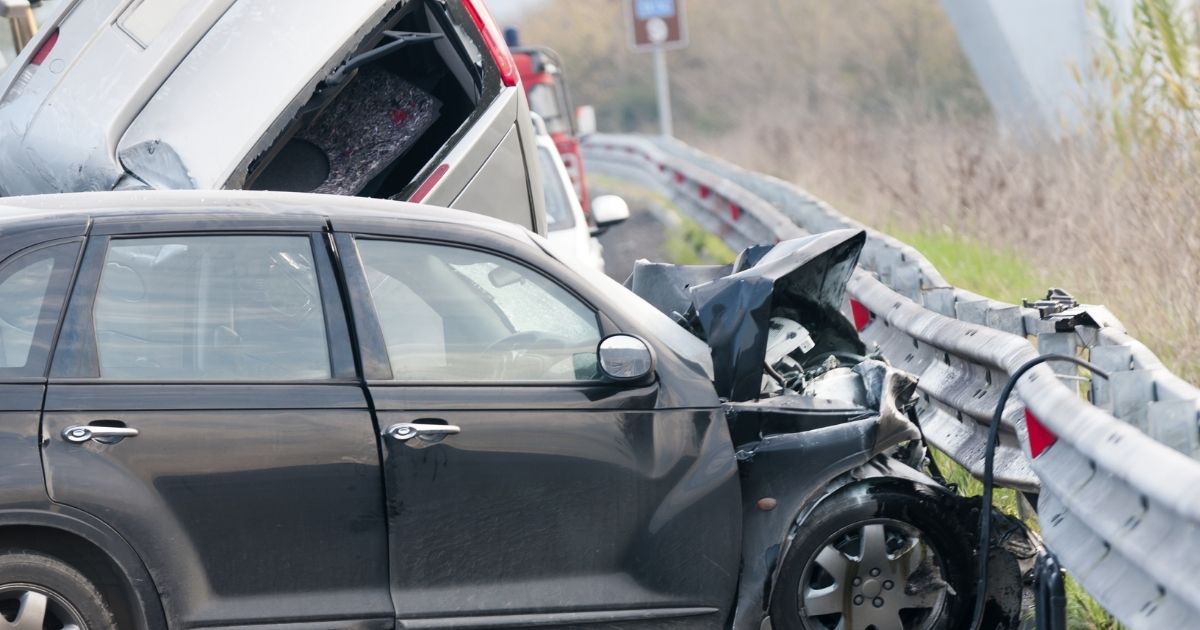 Alexandria Car Accident Lawyers at the Law Offices of Duane O. King Represent Clients Involved in a Multi-Vehicle Car Accident .