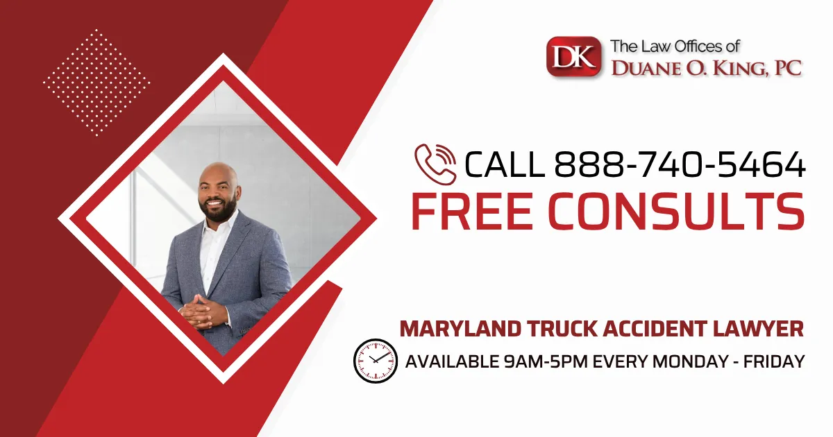Maryland truck accident lawyer